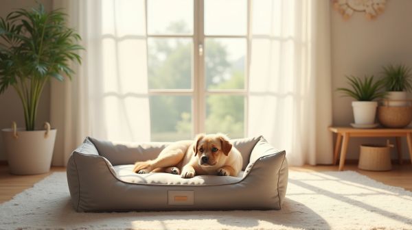 Adoptez une litière d'extérieur pour chien au nettoyage simple