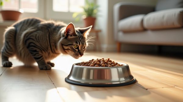 Ralentir l ingestion de nourriture avec une gamelle anti glouton pour chat