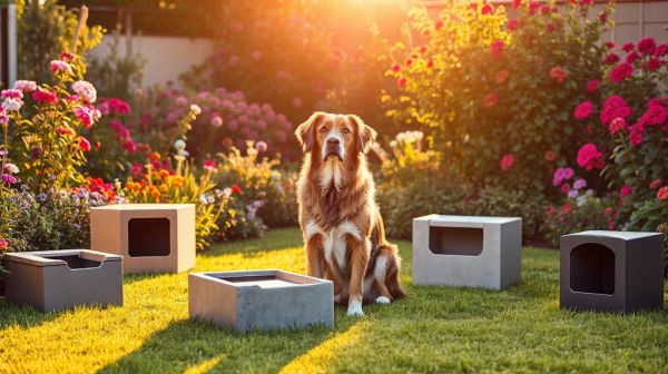 Top litières d'extérieur pour chien faciles à entretenir