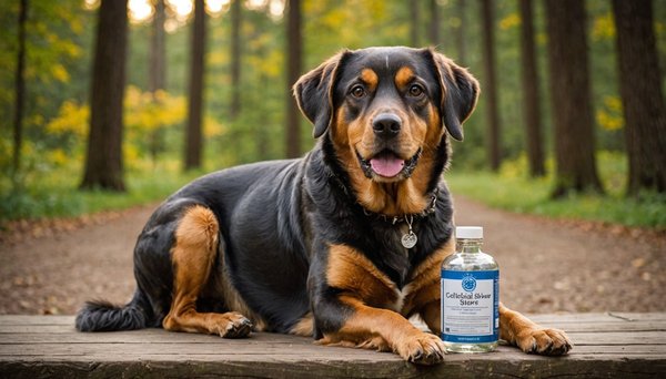 Argent colloidal : un remède naturel pour l'otite du chien